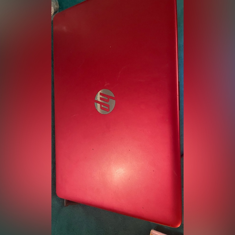 RED HP LAPTOP INSPIRON NOTEBOOK 14